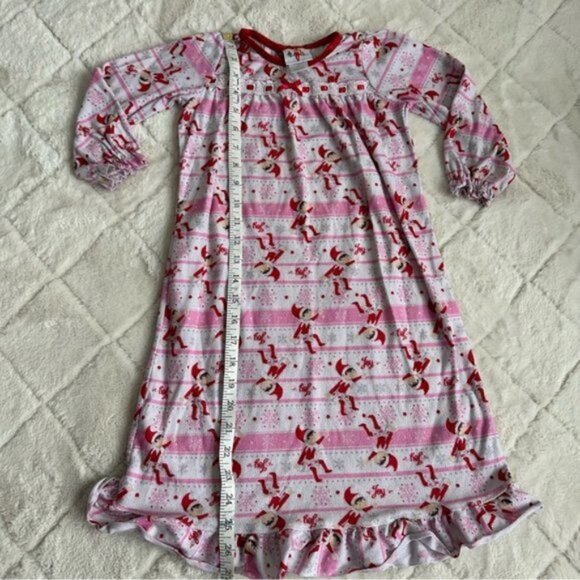The Elf on the Shelf | Flannel Long Sleeve Clarice Nightgown | Size 4 - Picture 9 of 9